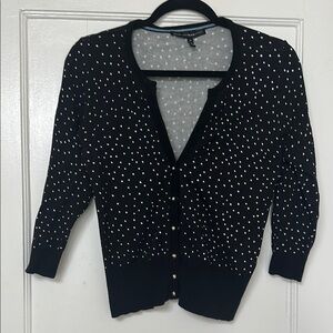 Black Polka Dot Sweater